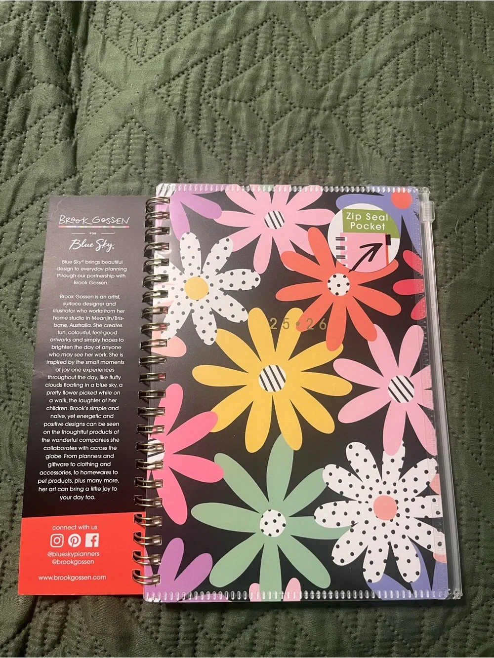 Brook Gossen 15 Month Planner
